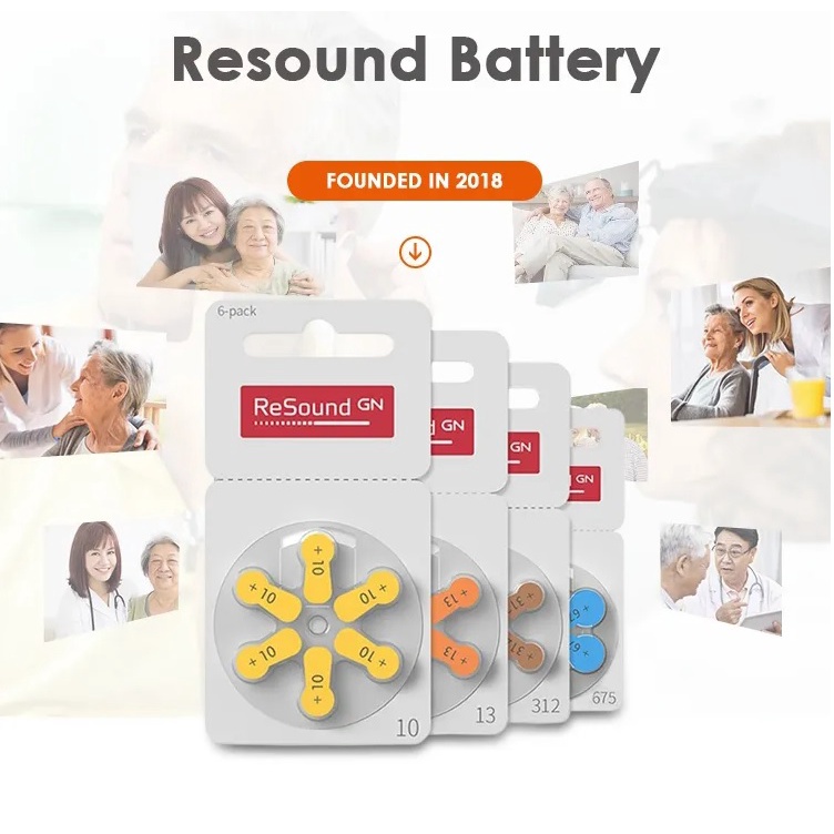 Pin trợ thính Pin máy trợ thính ReSound A10 PR70 sản xuất tại Đức