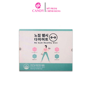 HCMViên uống giảm cân Genie No Gym Healthy Diet Hàn Quốc thumbnail