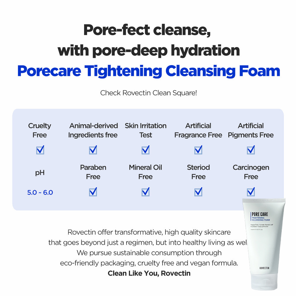 [Nhacuabeautyholic] [MẪU MỚI 2023] Sữa rửa mặt thuần chay ROVECTIN