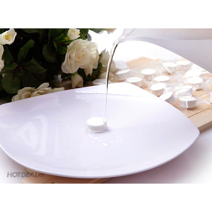 [HCM]Bịch 20 viên Khăn giấy ướt dạng viên nén