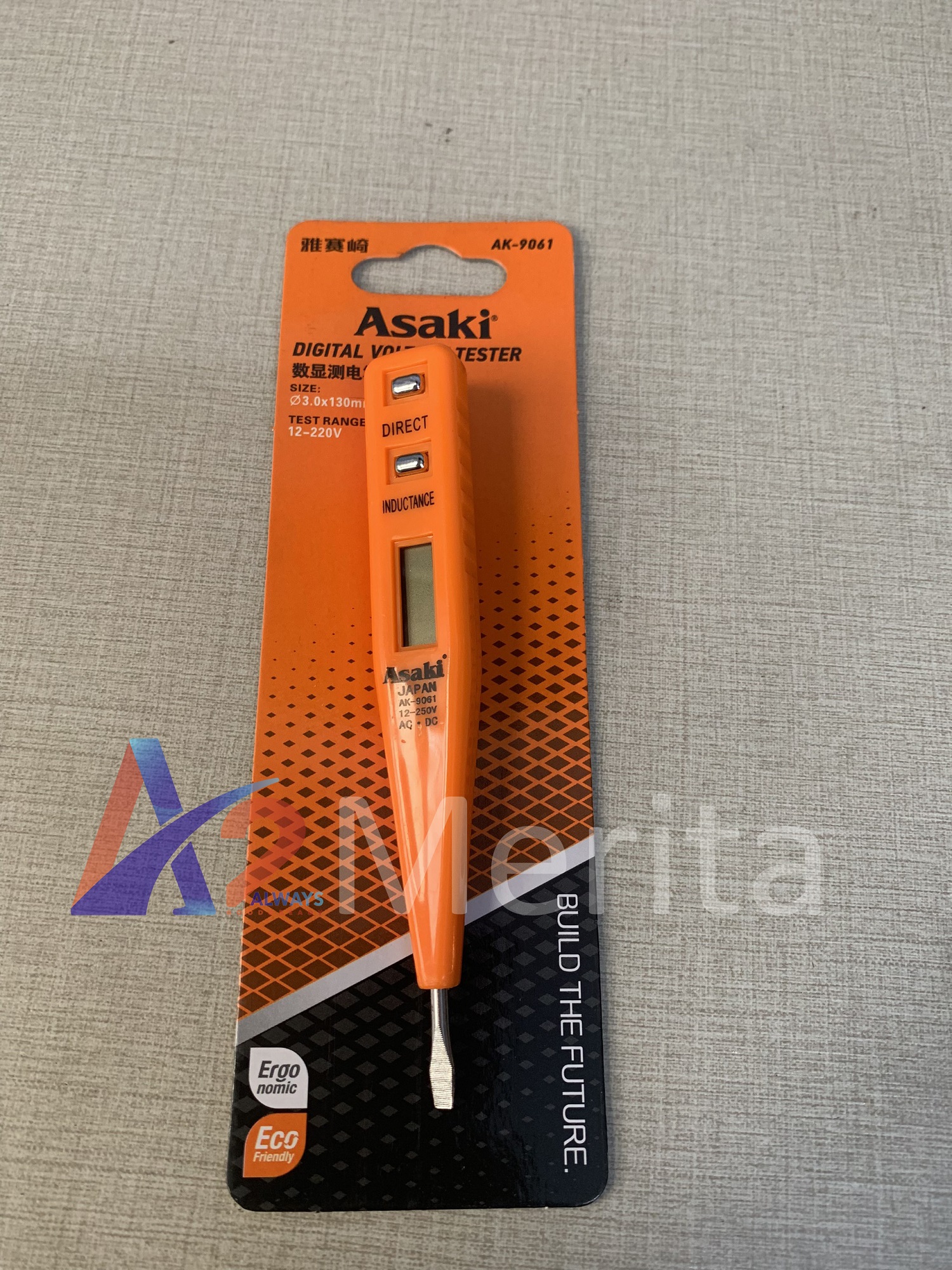 Bút thử điện hiển thị số asaki ak-9061