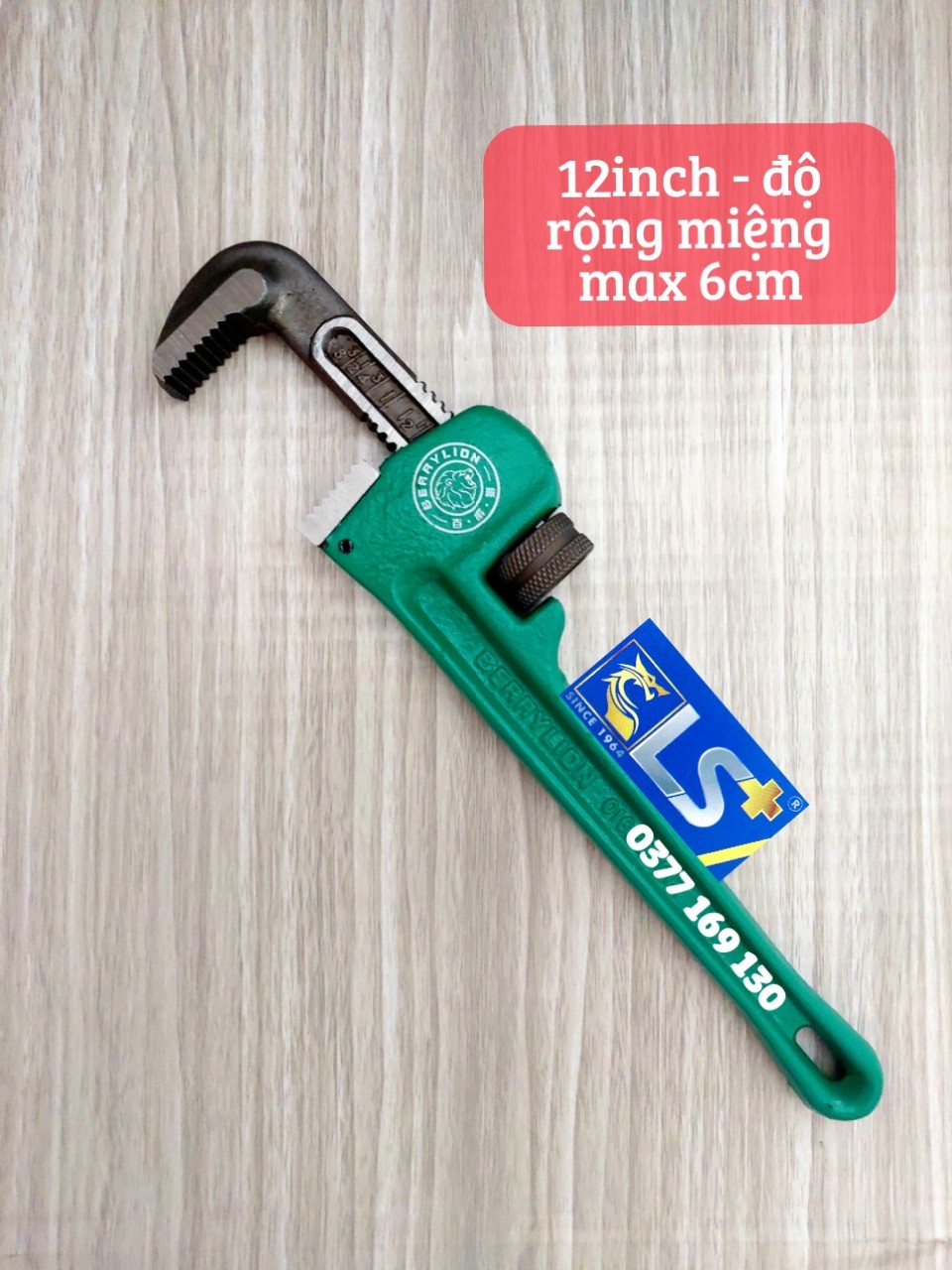 Mỏ lếch răng LS+ 12/14/18 inch