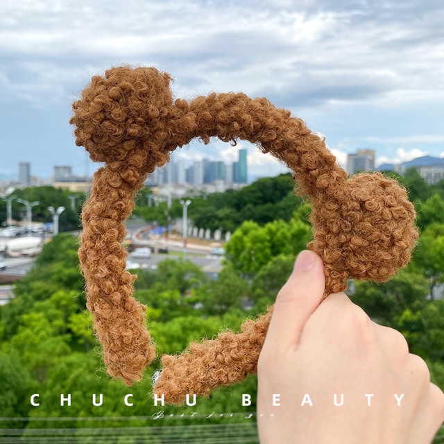 CÀI TÓC TAI GẤU CUTE (6 màu)
