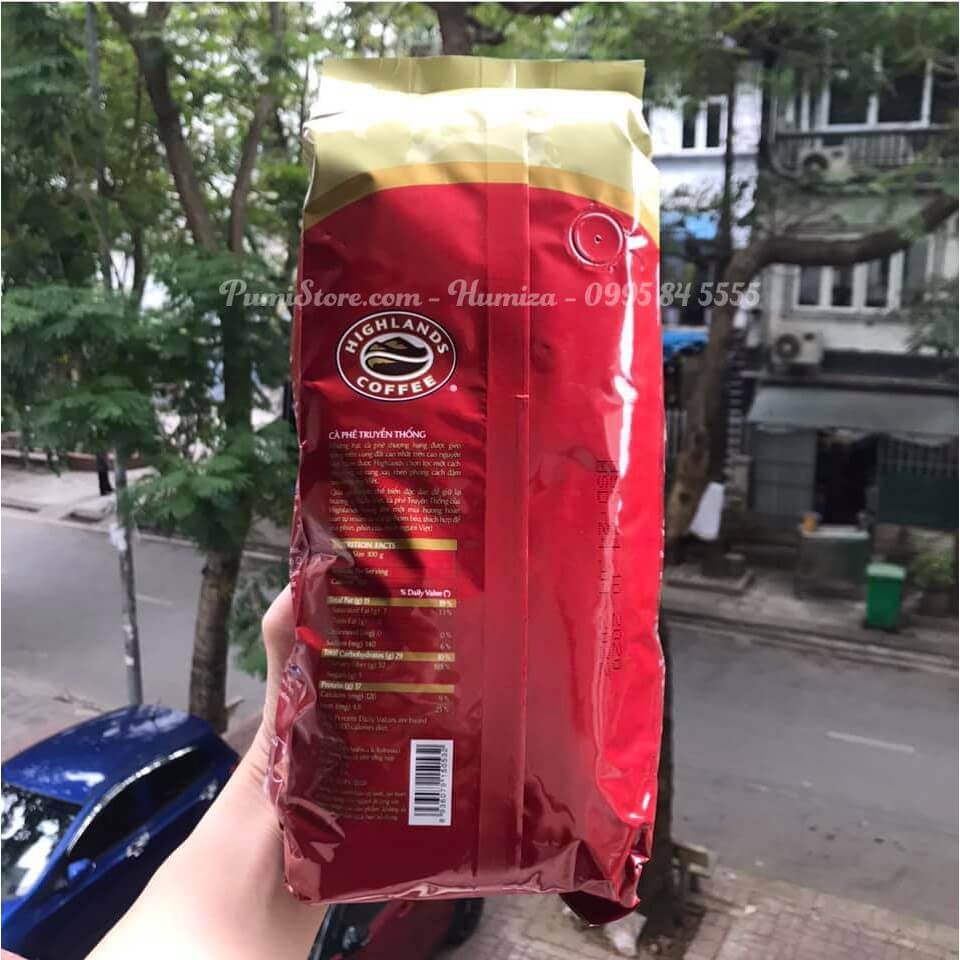 Cà Phê Highlands Coffee bột Truyền Thống (1kg)