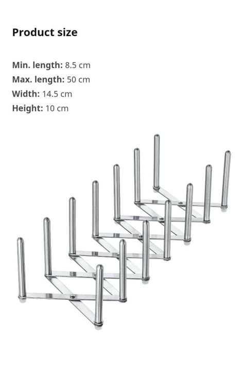 Giá úp vung nồi ikea Variera