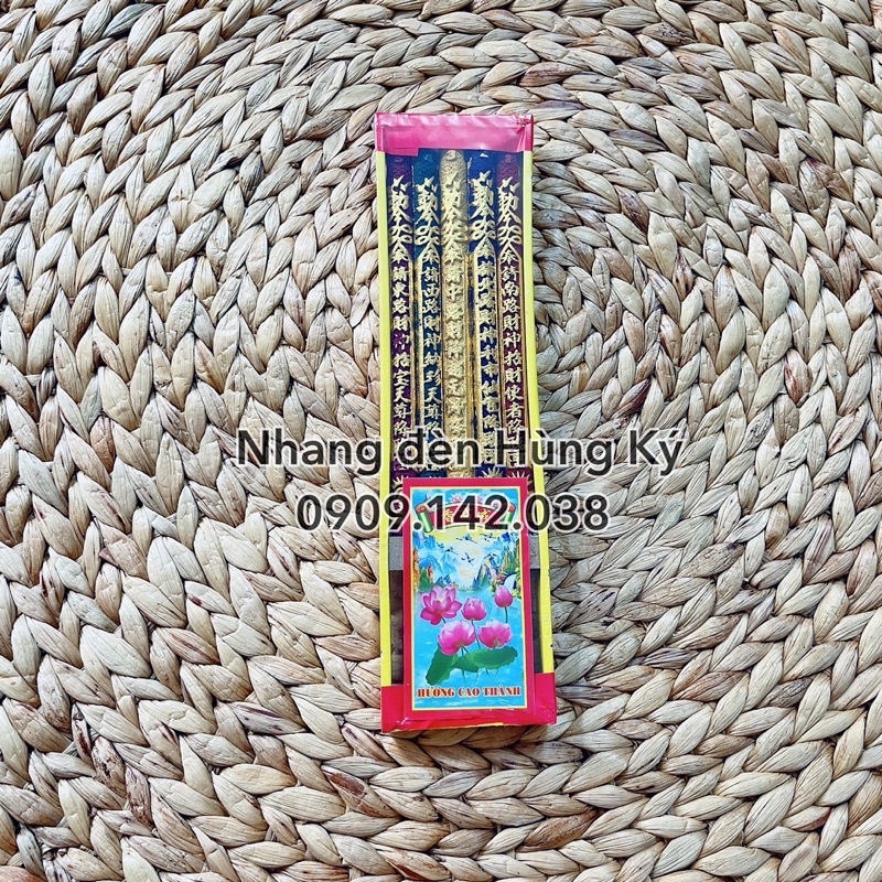 Nhang 5 cây 5 màu cúng Thần Tài