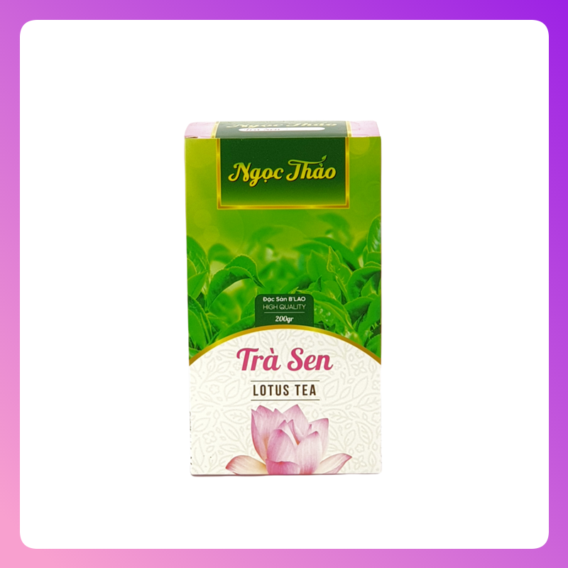 Hộp Trà Sen Ngọc Thảo 200 gr