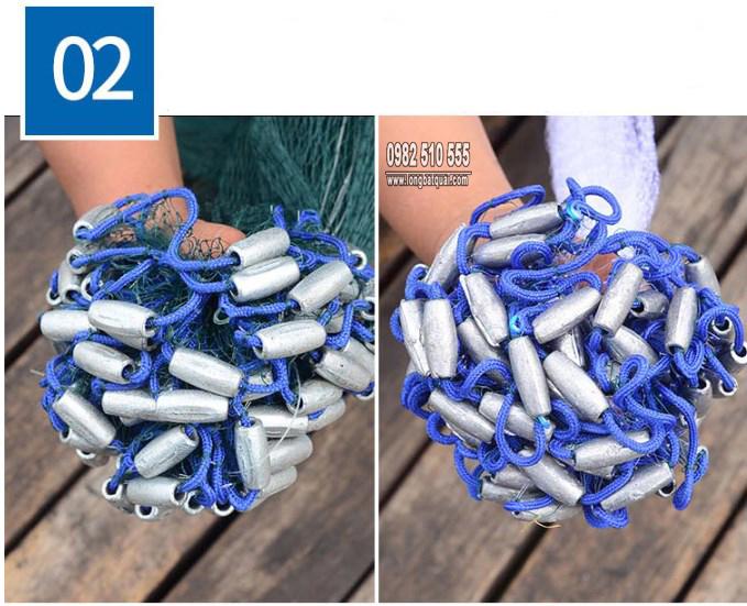 [ XẢ KHO 100 CHIẾC] Chài Cước Rút Thái Lan 3M