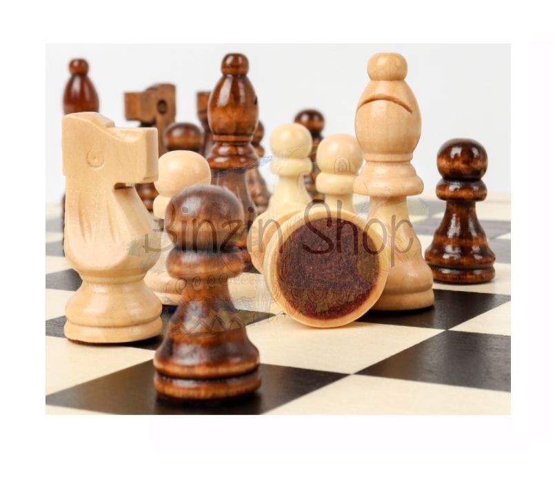 Army chess wooden magnets