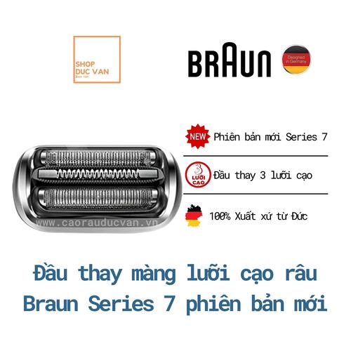 Shaver Foil & Cutter Blades Cassette Replacement for Braun Series 7 New Generation Razor 7089cc 7085cc 7075cc 7071cc 7027cs 7025s 7020s [ Shop Duc Van ]