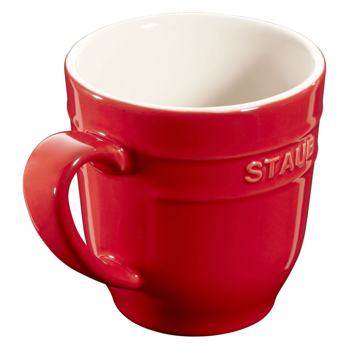 CỐC SỨ UỐNG CÀ PHÊ STAUB 350ML, ĐỎ