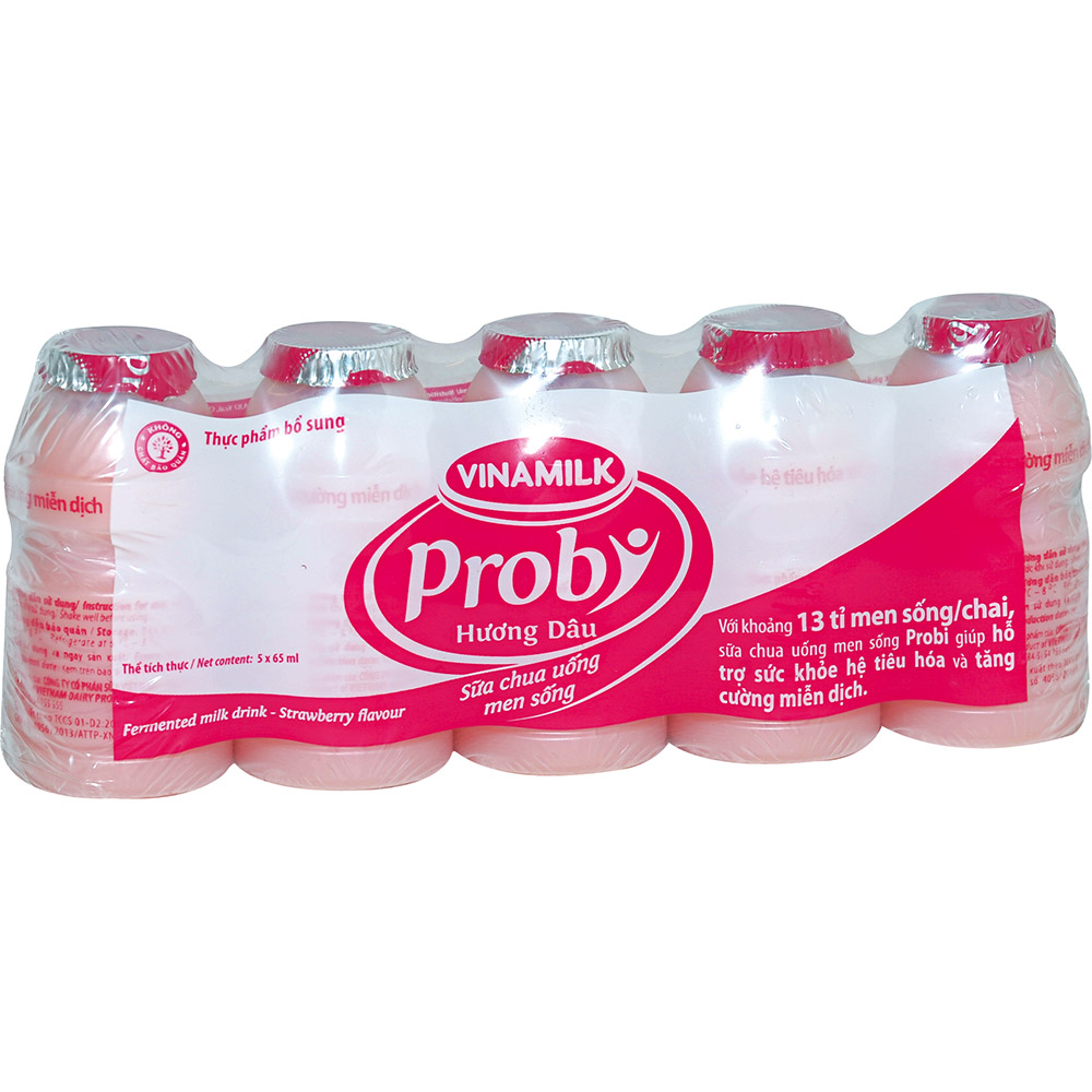 Sữa chua uống Probi dâu 65ml 5