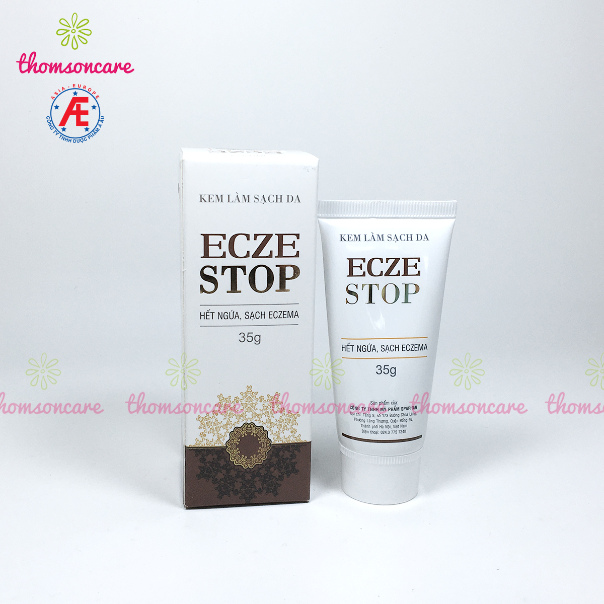 Ecze stop - chăm sóc da , làm sạch và duy trì độ ẩm cho da, giúp hết ngứa, sạch da - Thomsoncare