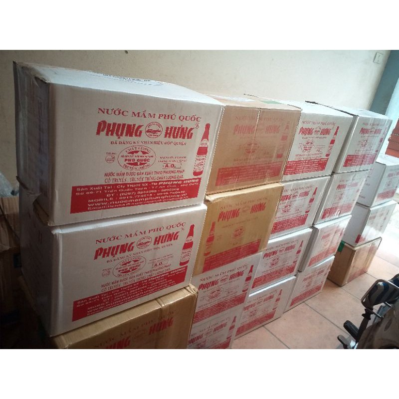 [Nhập RS0822 giảm 30k cho đơn 99k]Nước mắm Phụng Hưng Phú Quốc 40 đạm 1 lít