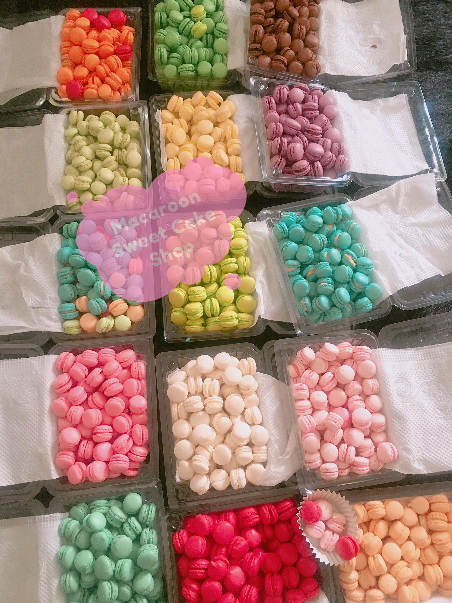 [HCM]Bánh macaron ( 30v mini size )