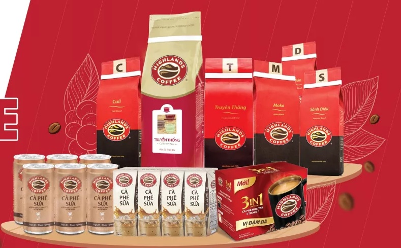 Cà phê Rang xay Culi Highland Coffee 200g