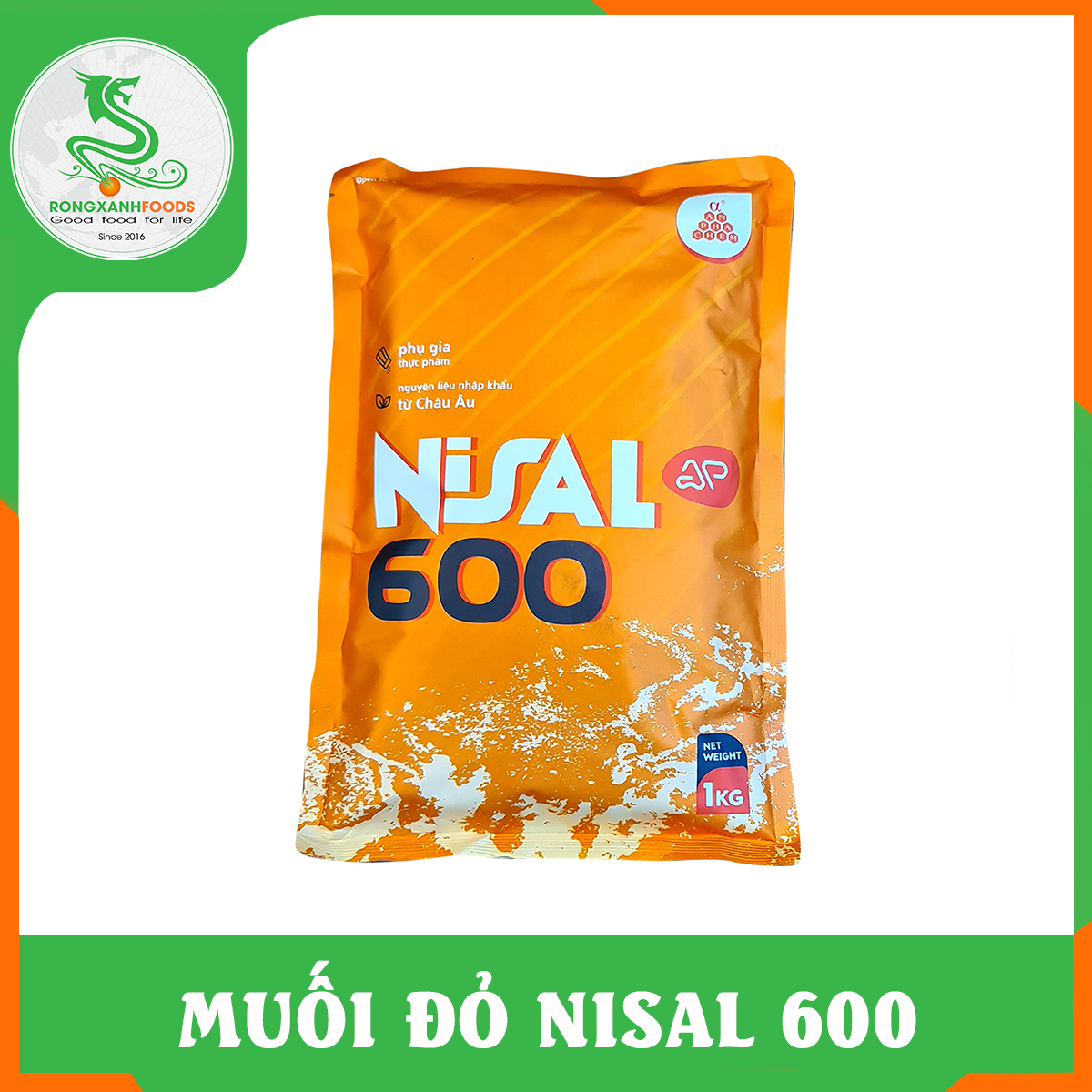 MUỐI ĐỎ NISAL 600 1000g - Rồng Xanh Foods