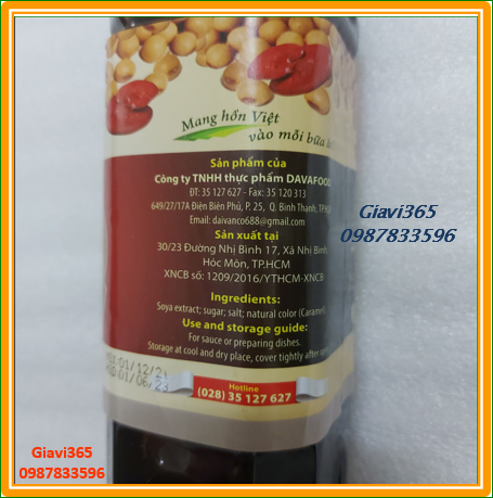 Nước Mắm Chay Linh Chi