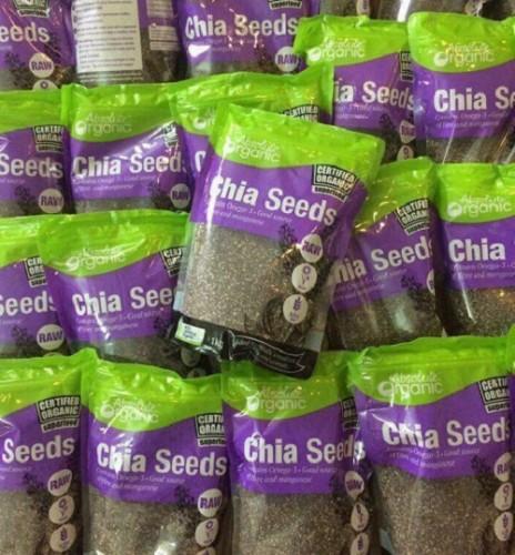 HẠT CHIA ÚC ABSOLUTE ORGANIC (1KG) - Organic - Omega-3 - Calcium - Magnesium - Phosphorus - Fibe - Raw - USDA Organic - Certified Organic - 1kg 2.2lb