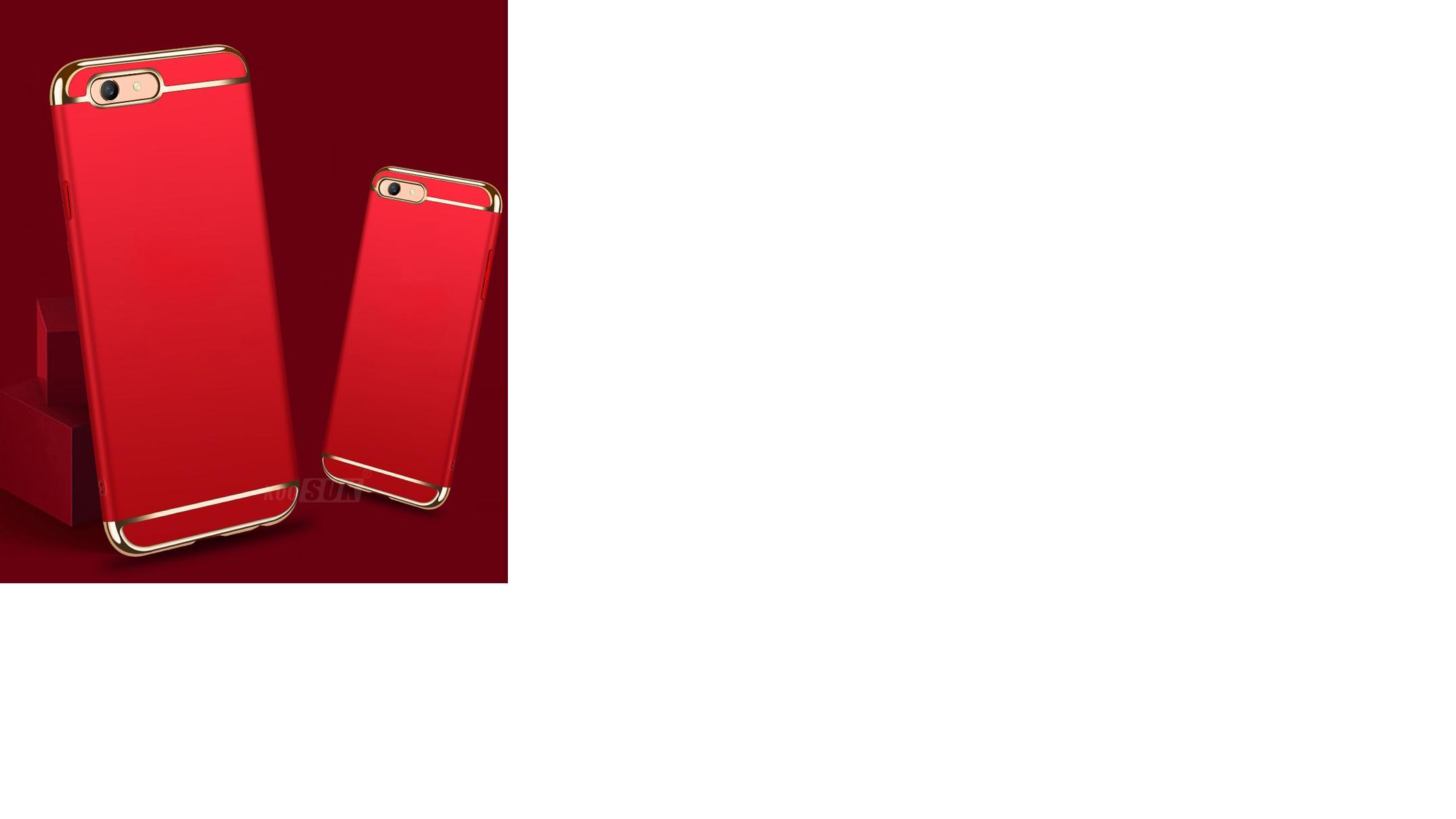 Ốp lưng 3 mảnh thời trang cao cấp cho điện thoại oppo a3s, realme c1