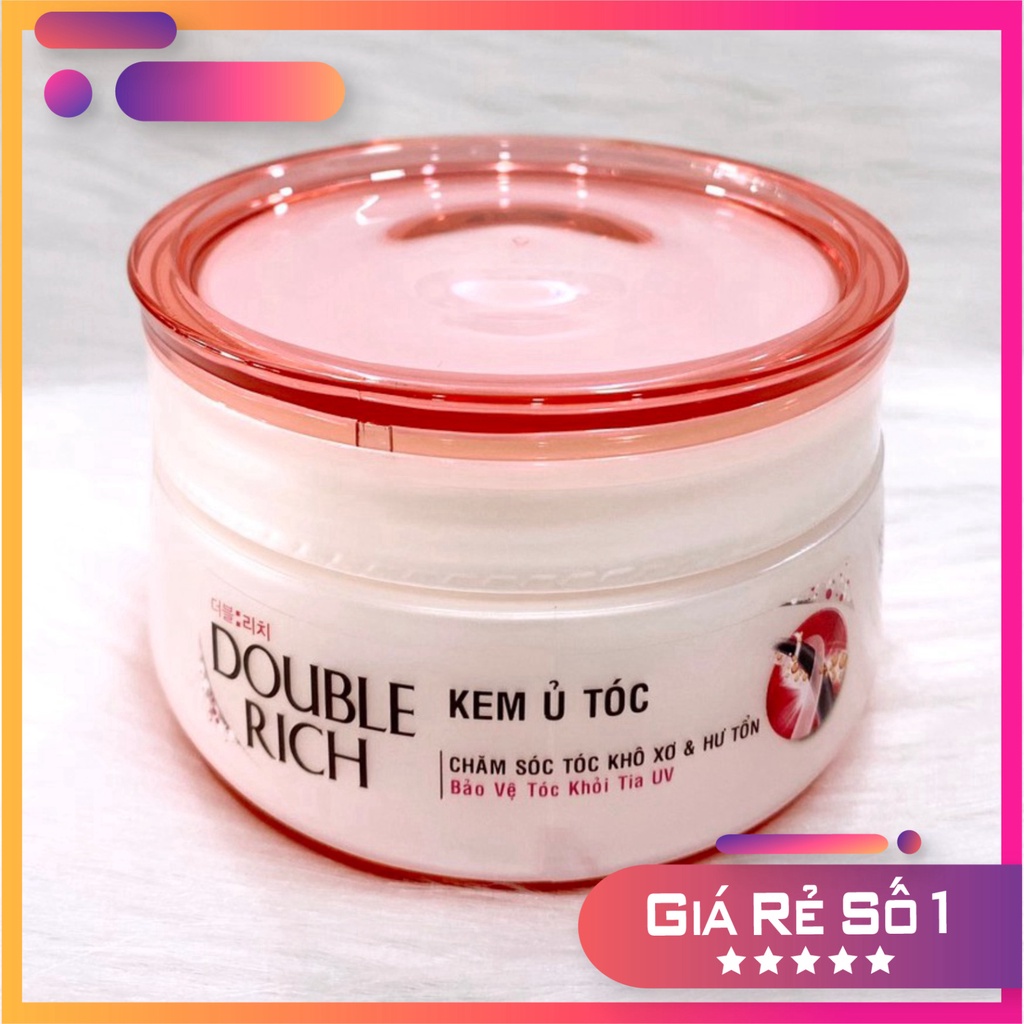 Chính hãng kem ủ tóc double rich chăm sóc tóc khô xơ hư tổn 150ml