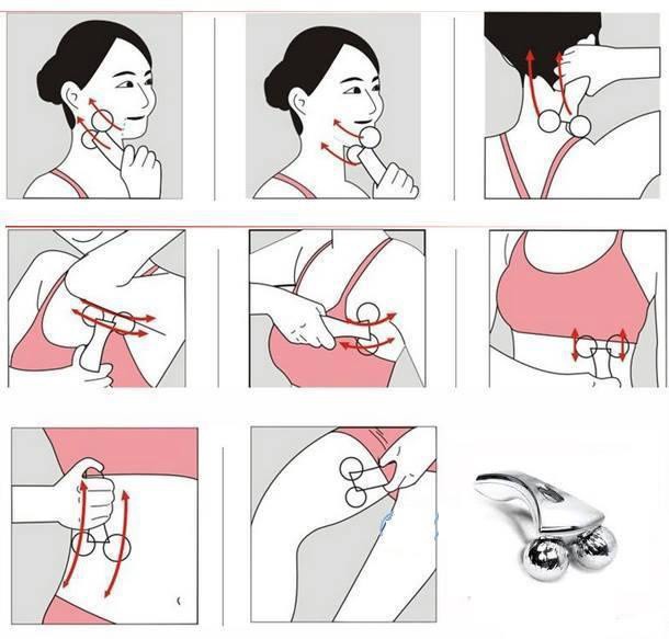 [HCM]Cây Lăn Massage Mặt 3D Nâng Cơ Xóa Nhăn Thông minh