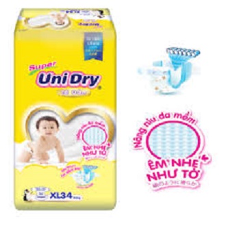 {Mẫu mới} Bỉm UniDry Quần M42,L38,XL34,XXL30