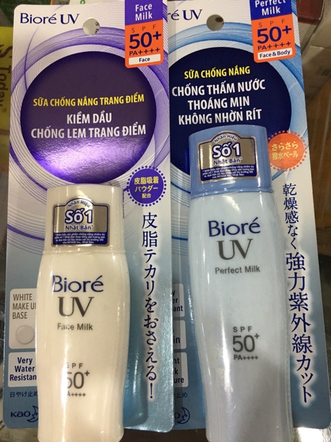 Sữa Chống Nắng Biore Uv Spf50+Pa++++