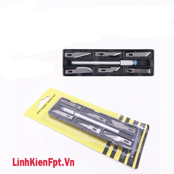 Dao trổ , Dao Khắc đa năng 7 chi tiết