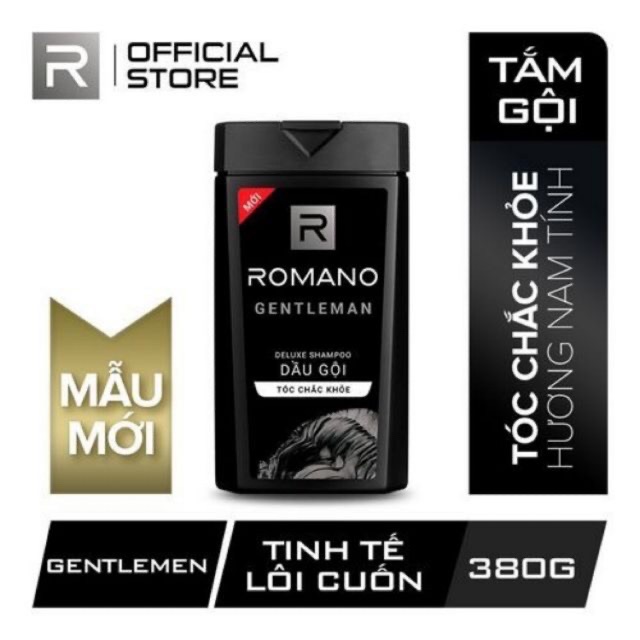 [HCM]Dầu Gội / Sữa Tắm Romano Gentlement 180g