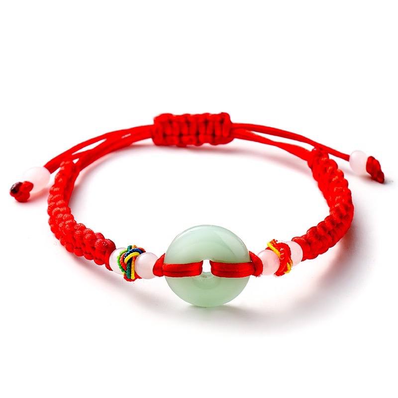 Vòng Tay Chỉ Đỏ May Mắn Bình An