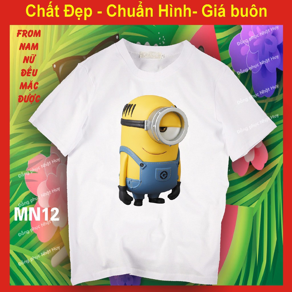 áo thun minion đẹp 9,cao cấp, bao đổi trả