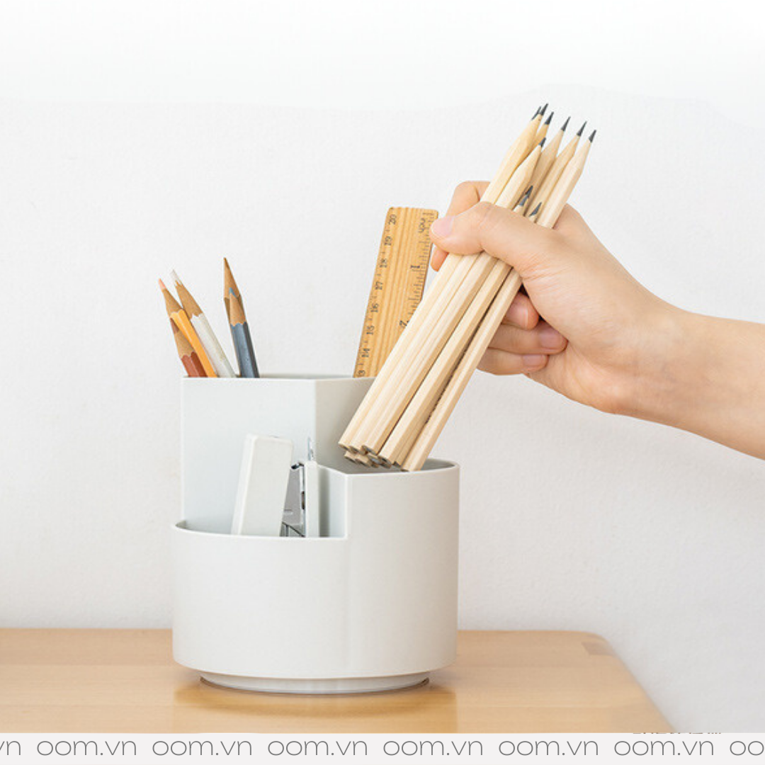 Multi-Functional Spin Pen Tray