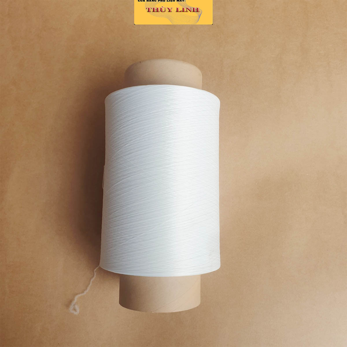 Tơ trắng vắt sổ 150 (SD150/48), 600 gram/ cuộn