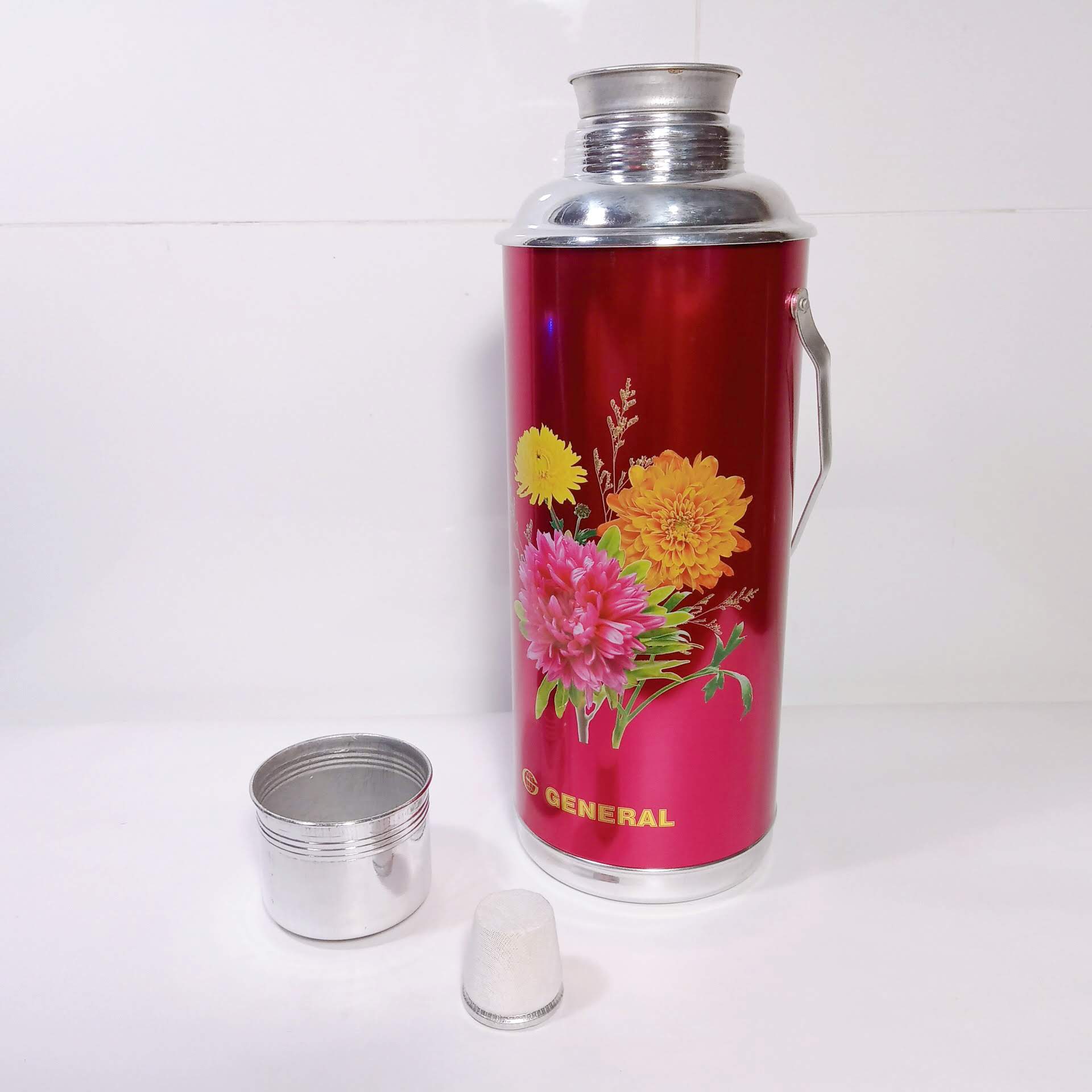 Phích đựng nước vỏ sắt 2 lít cao cấp Rạng Đông Model: 2035 S1