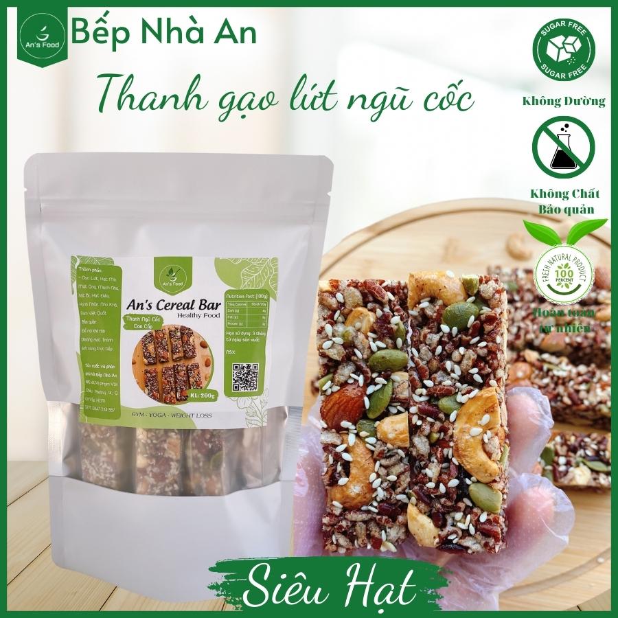 Thanh ngũ cốc gạo lứt ăn kiêng giảm cân 200g