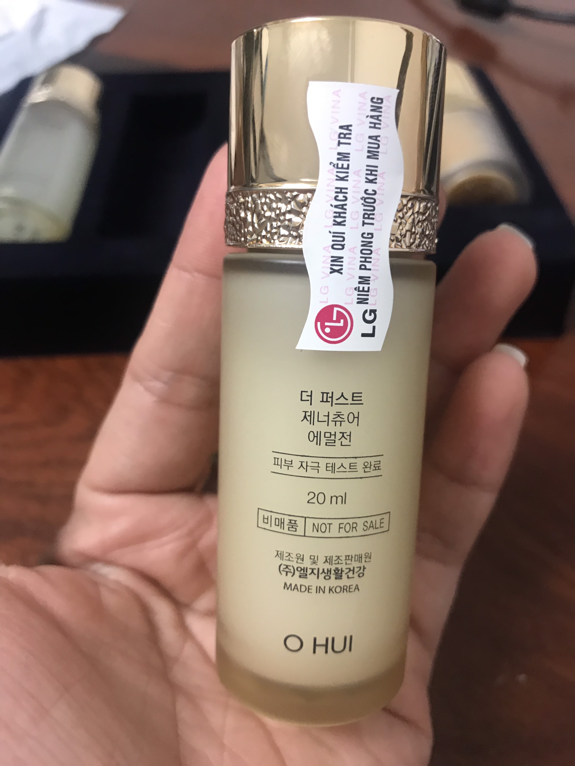 [HCM]Sữa dưỡng da Ohui The First Geniture Emulsion 20ml