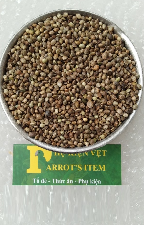 100g HẠT LÁNG GÀ (TRÒN ) CHO CHIM,VẸT,HAMSTER VÀ THÚ CƯNG