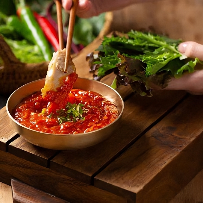 Tương Chấm Thịt Nướng HÀN QUỐC CJ Hộp 450gr