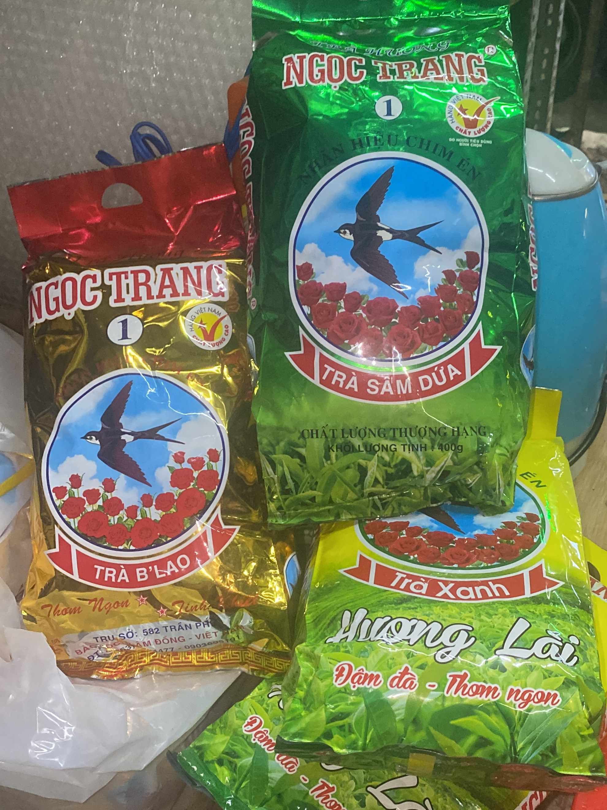 Trà Ngọc Trang B'Lao - Trà Lài - Sâm Dứa 400g