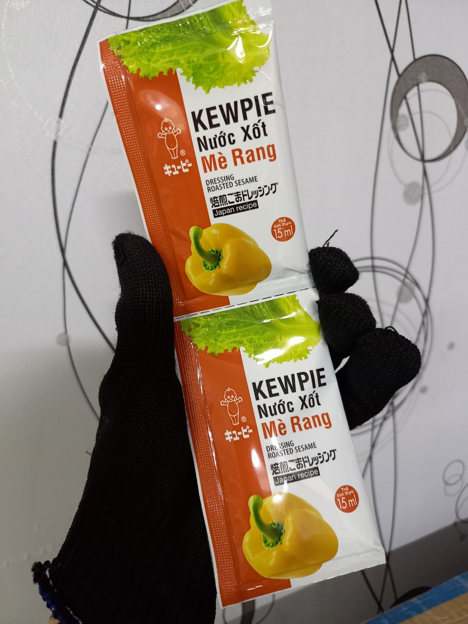 Set 5 gói xốt mè rang Kewpie 15ml/gói