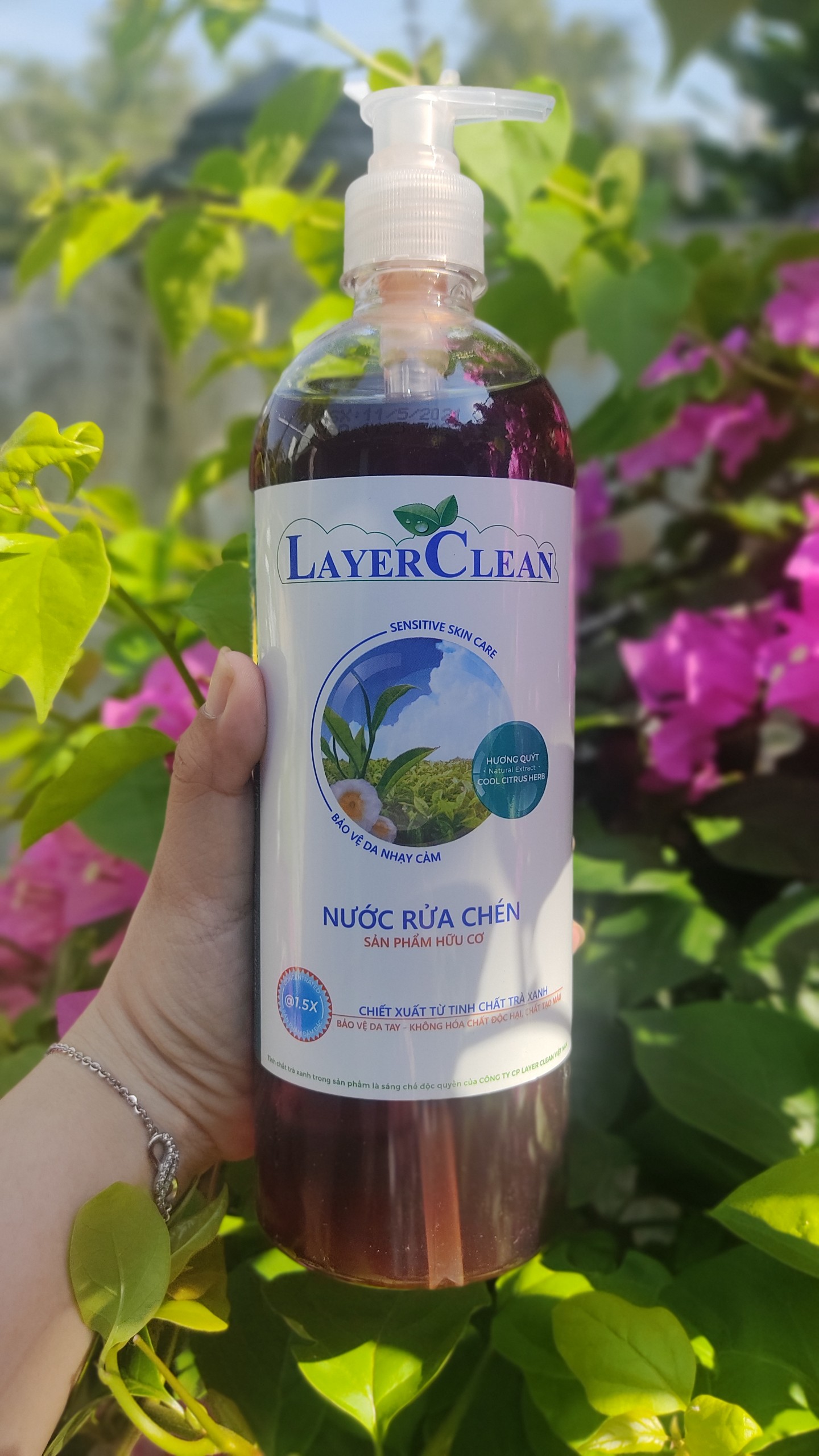 NƯỚC LAU SÀN LAYER CLEAN  1.25L
