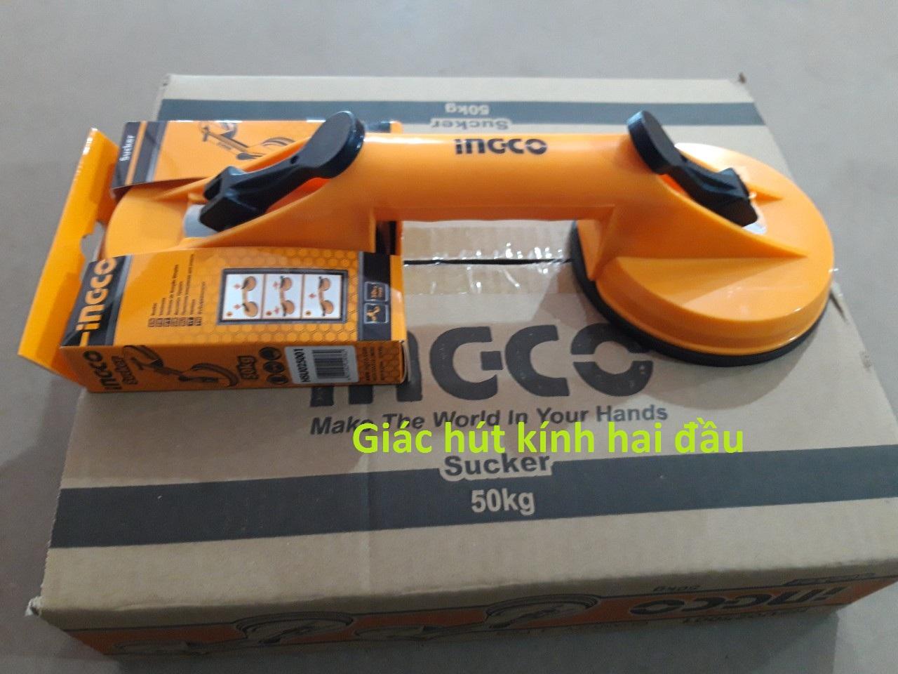 115mm Giác hút kính hai đầu Ingco HSU025001