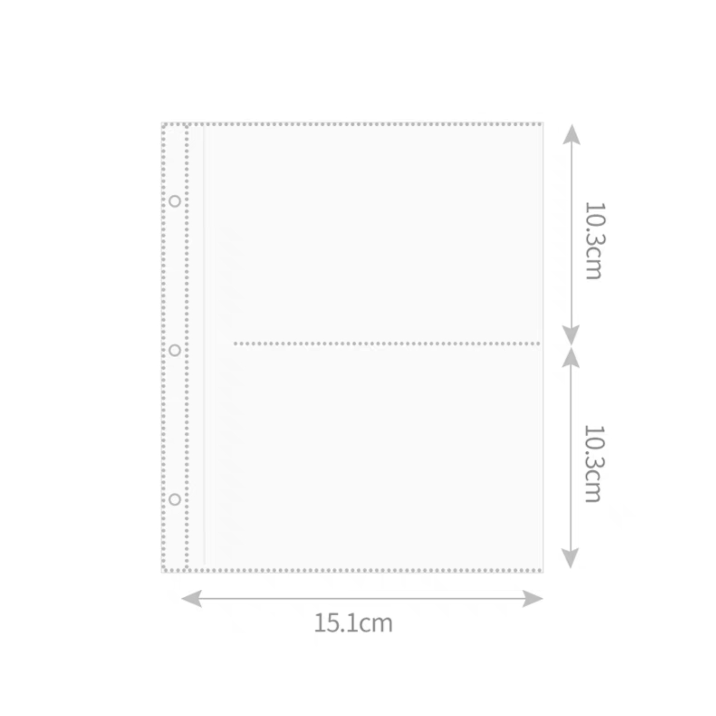 SHEET - A5 BASIC TYPE for 3 rings binder