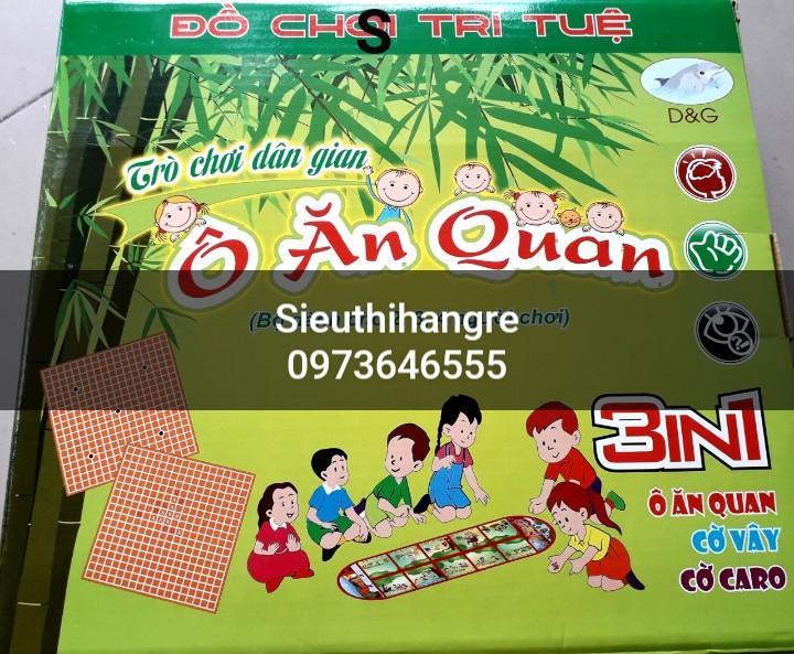 Trò chơi cờ ô ăn quan 3 trong 1
