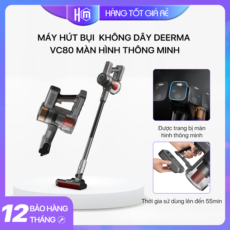Máy Hút Bụi Không Dây Deerma VC80
