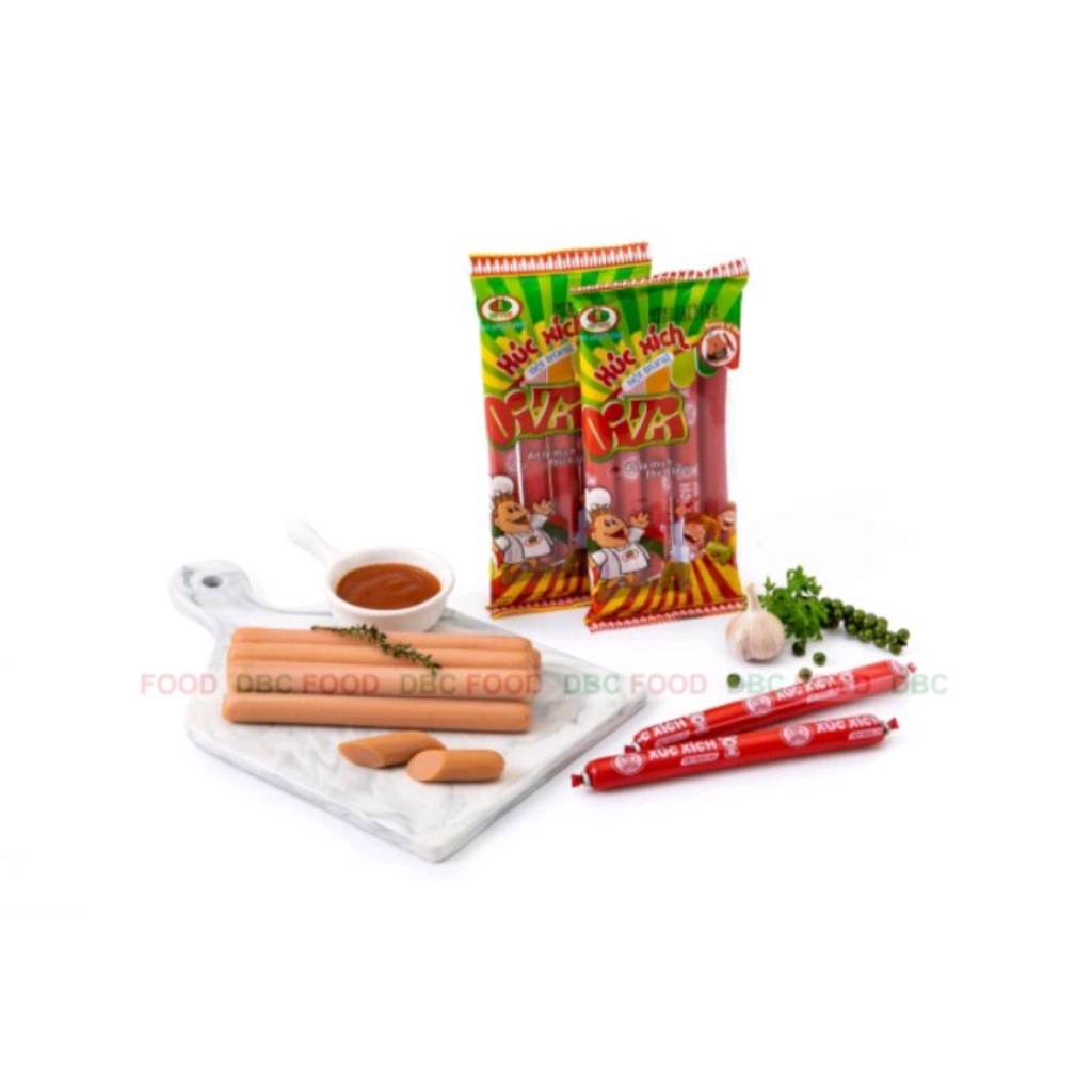 Xúc xích tiệt trùng Dabaco 150g