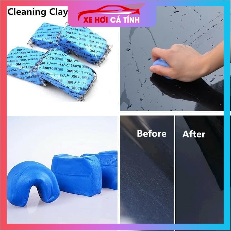 Đất sét 3m tẩy bụi sơn làm sạch xe ô tô 100% hàng chính hãng, sử dụng trọn đời