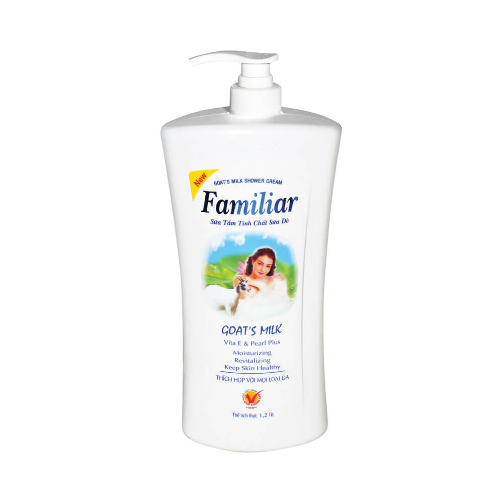 Sữa tắm Familiar tinh chất sữa dê 1000ml