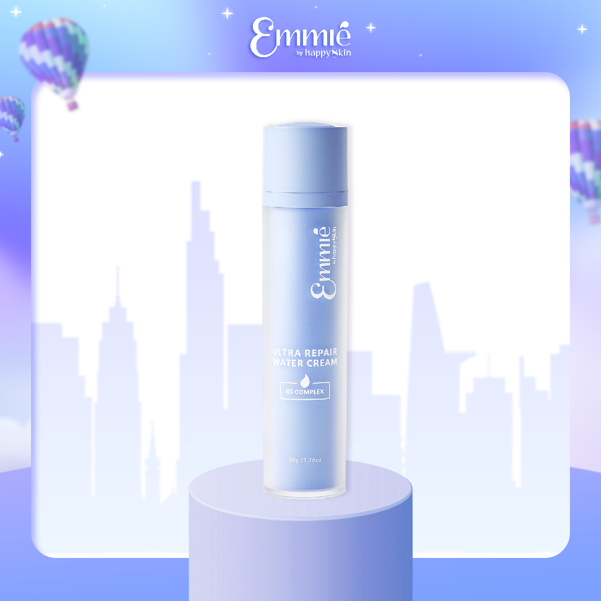 Kem dưỡng ẩm phục hồi B5 complex Emmié By HappySkin 50ml